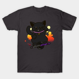 Onewheel Cat Black T-Shirt